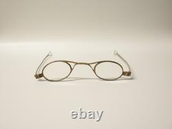Ancienne paire de Lunettes en métal poinçonné dans étui NIII. XIXe siècle