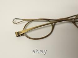 Ancienne paire de Lunettes en métal poinçonné dans étui NIII. XIXe siècle