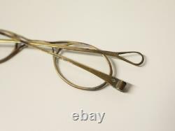 Ancienne paire de Lunettes en métal poinçonné dans étui NIII. XIXe siècle