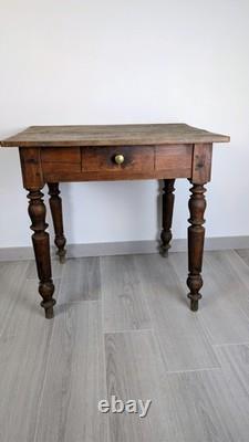 Ancienne table à écrire Napoléon III bureau d'appoint XIXe siècle
