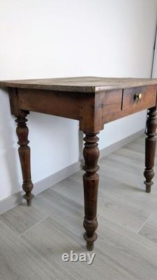 Ancienne table à écrire Napoléon III bureau d'appoint XIXe siècle