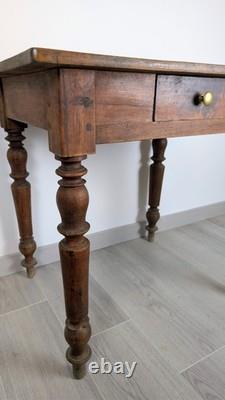 Ancienne table à écrire Napoléon III bureau d'appoint XIXe siècle