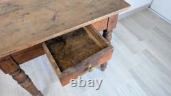 Ancienne table à écrire Napoléon III bureau d'appoint XIXe siècle