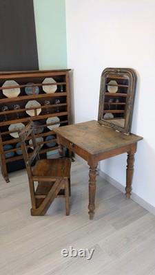 Ancienne table à écrire Napoléon III bureau d'appoint XIXe siècle