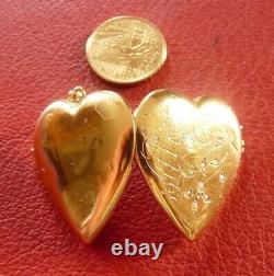 Ancient Old Solid Gold 18 K Jewel Bijou Ancien XIX Napoleon Cassolette Or Massif
