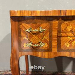 Antique Toit En Bois De Rose Napoléon III Époque XIXe Siècle