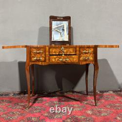 Antique Toit En Bois De Rose Napoléon III Époque XIXe Siècle