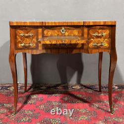 Antique Toit En Bois De Rose Napoléon III Époque XIXe Siècle