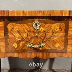 Antique Toit En Bois De Rose Napoléon III Époque XIXe Siècle