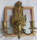Applique Murale Ancienne Bronze Style Louis Xv / Napol&eacute;on Iii Xix Si&egrave;cle