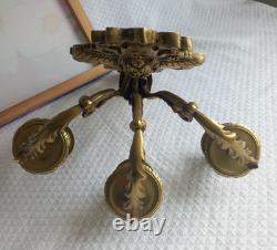 Applique murale ancienne bronze Style Louis XV / Napoléon III XIX Siècle