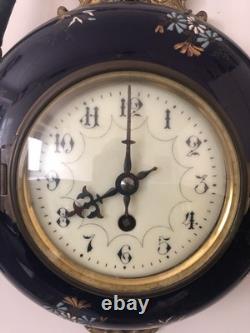 Authentique Pendule Murale dite BOULANGÈRE. Époque Fin XIXe, Style Napoléon III