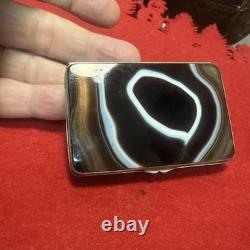BOITE en Agate XIXè Coffret Napoléon III