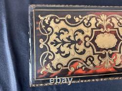 BOÎTE en Marqueterie Boulle Coffret Napoléon III XIX -XX Siècle