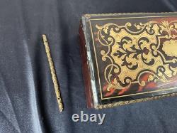 BOÎTE en Marqueterie Boulle Coffret Napoléon III XIX -XX Siècle