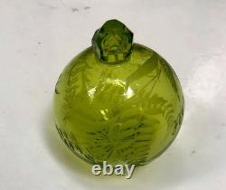BOULE À REPRISER CRISTAL GRAVÉ MEISENTHAL XIX 19eme SIÈCLE NAPOLEON III BOULE À REPRISER CRISTAL GRAVÉ MEISENTHAL XIX 19eme SIÈCLE NAPOLEON III