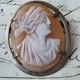 Broche Ancienne Camee Napol&eacute;on Iii Xix&egrave; Victorian Shell Cameo Brooch 19thc