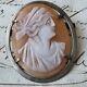 Broche Ancienne Camee Napoléon Iii Xixè Victorian Shell Cameo Brooch 19thc