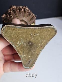 Baguier Epoque XIX Bronze Era Bougeoir Napoleon III empire