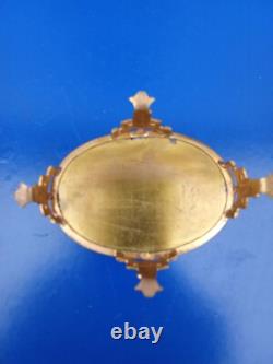 Boîte A Bijoux En Bronze Doré Cloisonné Et Verre Biseauté XIXe Napoléon III
