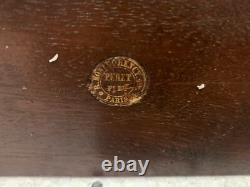 Boite A Gant En loupe de thuya Napoléon III Marqueterie Boulle XIX siècle
