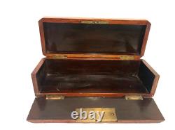 Boite A Gant En loupe de thuya Napoléon III Marqueterie Boulle XIX siècle