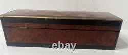 Boite A Gant En loupe de thuya Napoléon III Marqueterie Boulle XIX siècle