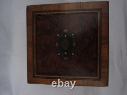 Boite Coffret bijoux Napoléon III Marqueterie Bois Précieux XIXe