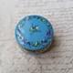 Boite Email Emaux Bleu Xix&egrave; Napol&eacute;on Iii French Victorian Enamel Box 19thc
