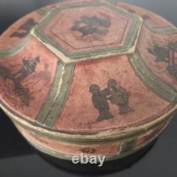 Boite François MARQUIS fin XIXe Chocolat Décor Chinois