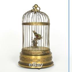 Boîte à Musique Cage à oiseaux, XIXe