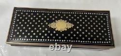 Boite a gant en marqueterie a la reine Napoléon III. XIX siècle