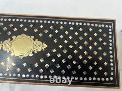 Boite a gant en marqueterie a la reine Napoléon III. XIX siècle