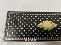 Boite a gant en marqueterie a la reine Napoléon III. XIX siècle