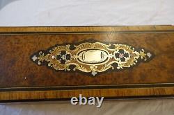 Boite a gants XIX Napoleon III marqueterie Boulle