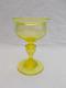 Bol A Sangsues Ouraline Napoleon 3 Xix Antique Uranium Glass Urane Uranglas