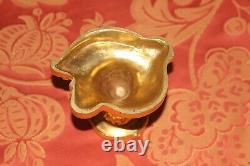 Bougeoirs bout de table Style Rocaille Louis XV Bronze Doré, XIXe Napoleon III