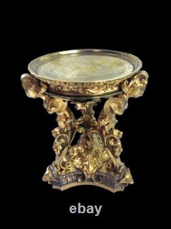 Bronze Doré Au Mercure, Seconde Moitié Du XIXe Siècle BRULE PARFUM EXCEPTIONNEL