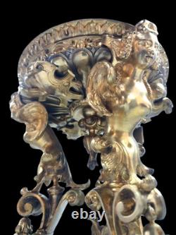 Bronze Doré Au Mercure, Seconde Moitié Du XIXe Siècle BRULE PARFUM EXCEPTIONNEL