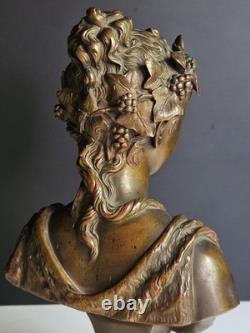 Bronze Jean Bulio XIX Allegorie Du Printemps Era Napoleon III