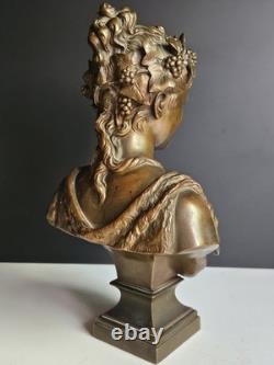 Bronze Jean Bulio XIX Allegorie Du Printemps Era Napoleon III