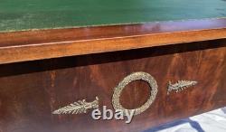 Bureau Style Empire Retour Égypte Fin XIX Eme Décoration En Bronze Napoléon III