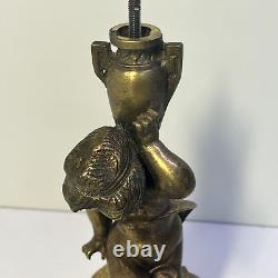 CANDELABRE CHANDELIER GARNITURE CHEMINÉE BRONZE CHÉRUBIN PUTTI XIXè NAPOLÉON III