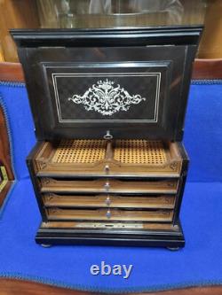 CAVE A CIGARES NAPOLEON III DE LA FIN DU XIX ème SIECLE