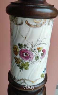 COLONNE SELLETTE NAPOLEON III NOYER ET FAIENCE KG LUNEVILLE SARREGUEMINES XIXè