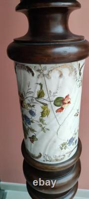 COLONNE SELLETTE NAPOLEON III NOYER ET FAIENCE KG LUNEVILLE SARREGUEMINES XIXè