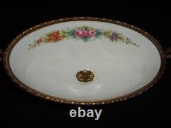 COUPE VASE STYLE PORCELAINE DE SEVRES / SIGNE E. FROGER / XIXe NAPOLEON III