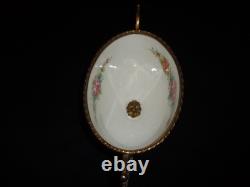 COUPE VASE STYLE PORCELAINE DE SEVRES / SIGNE E. FROGER / XIXe NAPOLEON III