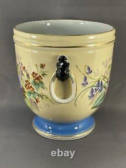 Cache Pot Porcelaine De Paris, Napoléon Iii, Jardinière, XIX