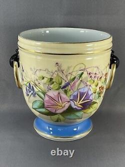 Cache Pot Porcelaine De Paris, Napoléon Iii, Jardinière, XIX